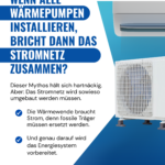 Wärmepumpen - Stromnetzüberlastung